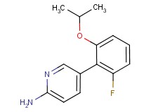 5-(2-fluoro-6-isopropoxyphenyl)pyridin-2-amine