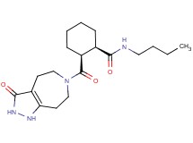 (1R*,2S*)-N-butyl-2-[(3-oxo-2,3,4,5,7,8-hexahydropyrazolo[3,4-d]azepin-6(1H)-yl)carbonyl]cyclohexanecarboxamide