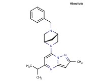 7-[(1S,4S)-5-benzyl-2,5-diazabicyclo[2.2.1]hept-2-yl]-5-isopropyl-2-methylpyrazolo[1,5-a]pyrimidine