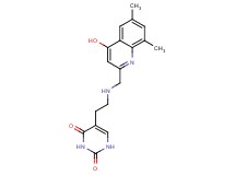 5-(2-{[(4-hydroxy-6,8-dimethylquinolin-2-yl)methyl]amino}ethyl)pyrimidine-2,4(1H,3H)-dione