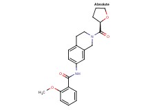 2-methoxy-N-{2-[(2R)-tetrahydrofuran-2-ylcarbonyl]-1,2,3,4-tetrahydroisoquinolin-7-yl}benzamide