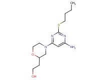 2-{4-[6-amino-2-(butylthio)pyrimidin-4-yl]morpholin-2-yl}ethanol