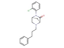 (1S*,4S*)-2-(2-chlorophenyl)-5-(3-phenylpropyl)-2,5-diazabicyclo[2.2.1]heptan-3-one