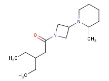 1-[1-(3-ethylpentanoyl)azetidin-3-yl]-2-methylpiperidine