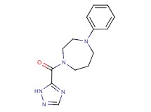 1-phenyl-4-(1H-1,2,4-triazol-5-ylcarbonyl)-1,4-diazepane