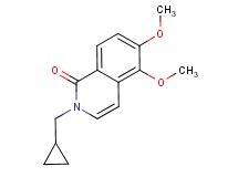2-(cyclopropylmethyl)-5,6-dimethoxyisoquinolin-1(2H)-one