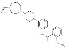 N-{3-[4-(4-formyl-1,4-diazepan-1-yl)-1-piperidinyl]phenyl}-2-methoxybenzamide