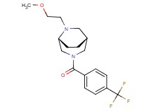 (1R*,5R*)-6-(2-methoxyethyl)-3-[4-(trifluoromethyl)benzoyl]-3,6-diazabicyclo[3.2.2]nonane