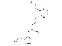 2-(2-ethoxyphenoxy)-N-[(1-ethyl-1H-1,2,4-triazol-5-yl)methyl]-N-methylethanamine