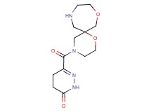 6-(1,8-dioxa-4,11-diazaspiro[5.6]dodec-4-ylcarbonyl)-4,5-dihydropyridazin-3(2H)-one