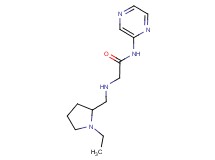 2-{[(1-ethylpyrrolidin-2-yl)methyl]amino}-N-pyrazin-2-ylacetamide