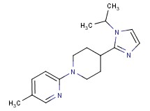 2-[4-(1-isopropyl-1H-imidazol-2-yl)piperidin-1-yl]-5-methylpyridine