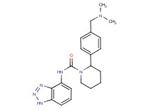 N-1H-1,2,3-benzotriazol-4-yl-2-{4-[(dimethylamino)methyl]phenyl}piperidine-1-carboxamide