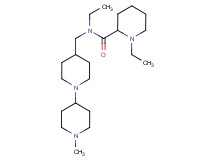N,1-diethyl-N-[(1'-methyl-1,4'-bipiperidin-4-yl)methyl]-2-piperidinecarboxamide