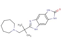6-(2-azepan-1-yl-1,1-dimethylethyl)-3,5-dihydroimidazo[4,5-f]benzimidazol-2(1H)-one