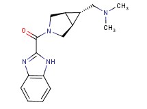 1-[(1R*,5S*,6r)-3-(1H-benzimidazol-2-ylcarbonyl)-3-azabicyclo[3.1.0]hex-6-yl]-N,N-dimethylmethanamine