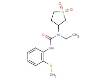 N-(1,1-dioxidotetrahydro-3-thienyl)-N-ethyl-N'-[2-(methylthio)phenyl]urea