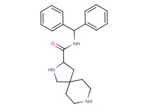 N-(diphenylmethyl)-2,8-diazaspiro[4.5]decane-3-carboxamide dihydrochloride