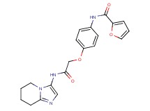 N-{4-[2-oxo-2-(5,6,7,8-tetrahydroimidazo[1,2-a]pyridin-3-ylamino)ethoxy]phenyl}-2-furamide