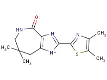 2-(4,5-dimethyl-1,3-thiazol-2-yl)-7,7-dimethyl-5,6,7,8-tetrahydroimidazo[4,5-c]azepin-4(1H)-one