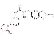 N-methyl-N-[(2-methyl-2,3-dihydro-1H-isoindol-5-yl)methyl]-N'-[3-(2-oxo-1,3-oxazolidin-3-yl)phenyl]urea
