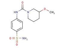 N-[4-(aminosulfonyl)phenyl]-3-methoxypiperidine-1-carboxamide