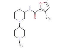 3-methyl-N-(1'-methyl-1,4'-bipiperidin-3-yl)-2-furamide