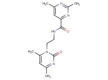 N-[2-(4,6-dimethyl-2-oxopyrimidin-1(2H)-yl)ethyl]-2,6-dimethylpyrimidine-4-carboxamide