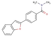 4-(1-benzofuran-2-yl)-N,N-dimethylbenzamide