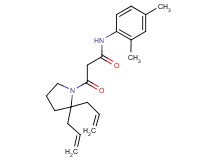 3-(2,2-diallylpyrrolidin-1-yl)-N-(2,4-dimethylphenyl)-3-oxopropanamide