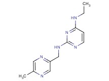 N~4~-ethyl-N~2~-[(5-methylpyrazin-2-yl)methyl]pyrimidine-2,4-diamine