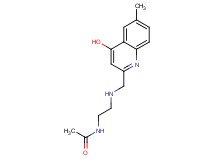 N-(2-{[(4-hydroxy-6-methylquinolin-2-yl)methyl]amino}ethyl)acetamide