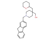 [1-(9H-fluoren-2-ylmethyl)-4-(tetrahydro-2H-pyran-2-ylmethyl)-4-piperidinyl]methanol
