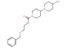 1'-[4-(benzyloxy)butanoyl]-1,4'-bipiperidin-4-ol