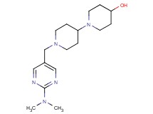 1'-{[2-(dimethylamino)-5-pyrimidinyl]methyl}-1,4'-bipiperidin-4-ol