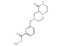 methyl 6-[(9-oxooctahydro-2H-pyrazino[1,2-a]pyrazin-2-yl)methyl]pyridine-2-carboxylate