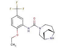 rel-(1S,6R)-N-[2-ethoxy-5-(trifluoromethyl)phenyl]-3,9-diazabicyclo[4.2.1]nonane-3-carboxamide hydrochloride