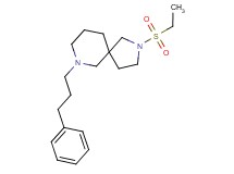 2-(ethylsulfonyl)-7-(3-phenylpropyl)-2,7-diazaspiro[4.5]decane