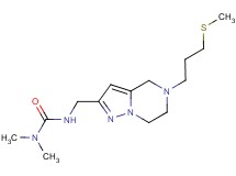 N,N-dimethyl-N'-({5-[3-(methylthio)propyl]-4,5,6,7-tetrahydropyrazolo[1,5-a]pyrazin-2-yl}methyl)urea
