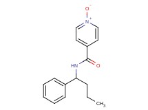 N-(1-phenylbutyl)isonicotinamide 1-oxide