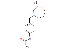 N-{4-[(2-methyl-1,4-oxazepan-4-yl)methyl]phenyl}acetamide