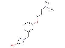 1-{3-[3-(dimethylamino)propoxy]benzyl}azetidin-3-ol