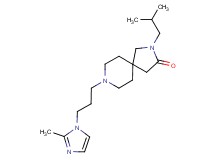 2-isobutyl-8-[3-(2-methyl-1H-imidazol-1-yl)propyl]-2,8-diazaspiro[4.5]decan-3-one
