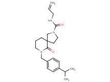 N-allyl-7-(4-isopropylbenzyl)-6-oxo-2,7-diazaspiro[4.5]decane-2-carboxamide