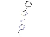 2-ethyl-N-[(4-phenyl-1,3-thiazol-2-yl)methyl]-2H-tetrazol-5-amine