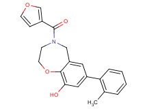 4-(3-furoyl)-7-(2-methylphenyl)-2,3,4,5-tetrahydro-1,4-benzoxazepin-9-ol