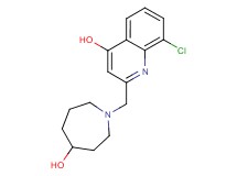 8-chloro-2-[(4-hydroxyazepan-1-yl)methyl]quinolin-4-ol