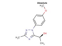 (1S)-1-[1-(4-methoxyphenyl)-3-methyl-1H-1,2,4-triazol-5-yl]ethanol