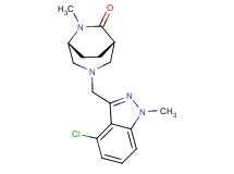 (1S*,5R*)-3-[(4-chloro-1-methyl-1H-indazol-3-yl)methyl]-6-methyl-3,6-diazabicyclo[3.2.2]nonan-7-one