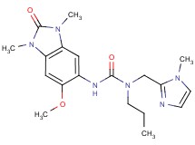 N'-(6-methoxy-1,3-dimethyl-2-oxo-2,3-dihydro-1H-benzimidazol-5-yl)-N-[(1-methyl-1H-imidazol-2-yl)methyl]-N-propylurea